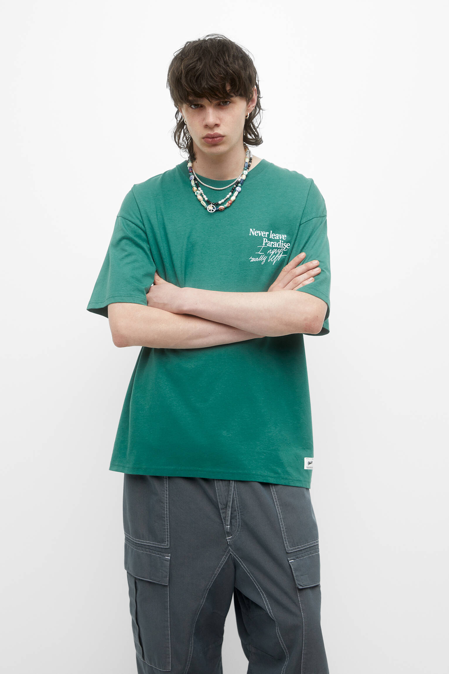 CAMISETA STWD DE MANGA CURTA - VERDE