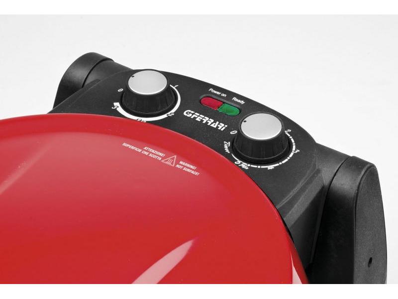 G3Ferrari Snack G10032 Pizza-Ofen Plus, rot