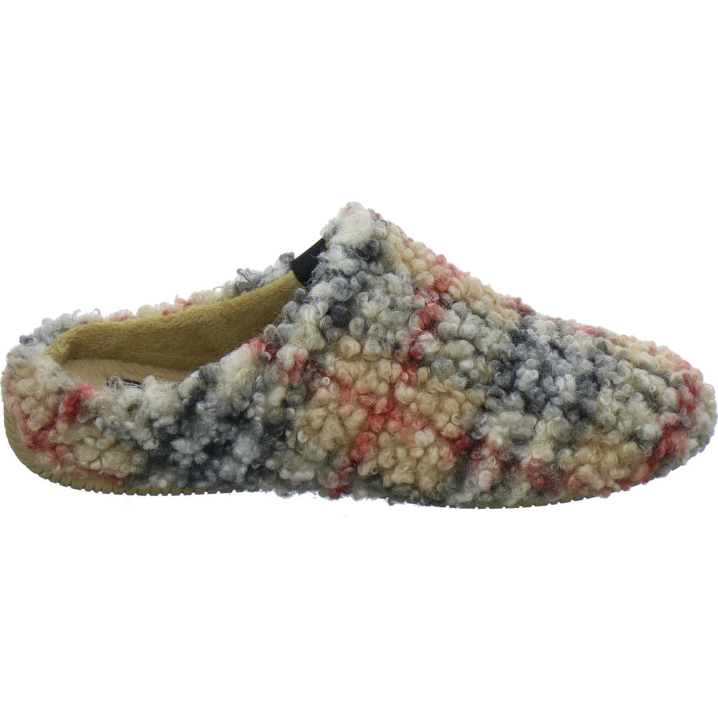 Verbenas Hausschuhe Damen Damen York Beige-kombi