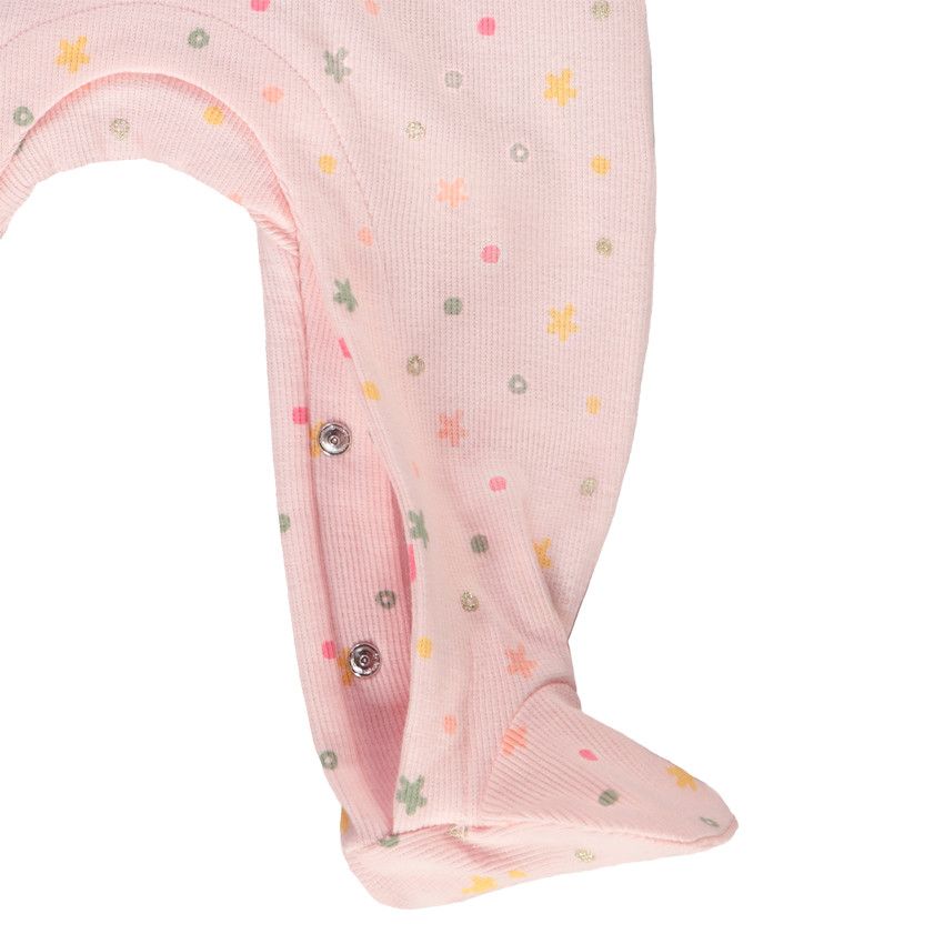 Lot de 2 dors-bien effet côtelé pour bébé fille - Ouvertures différentes selon l'âge - Ecru