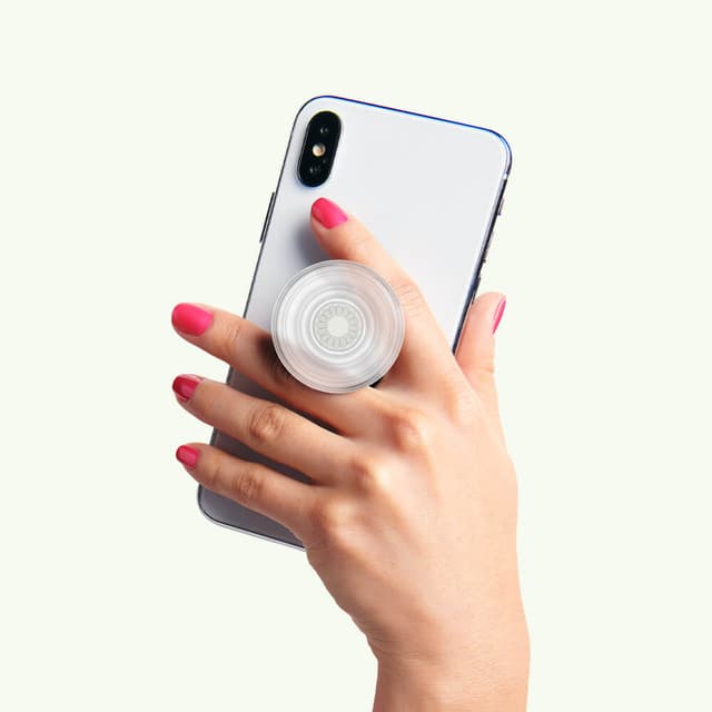 Popsockets greb til mobilenhed (clear)