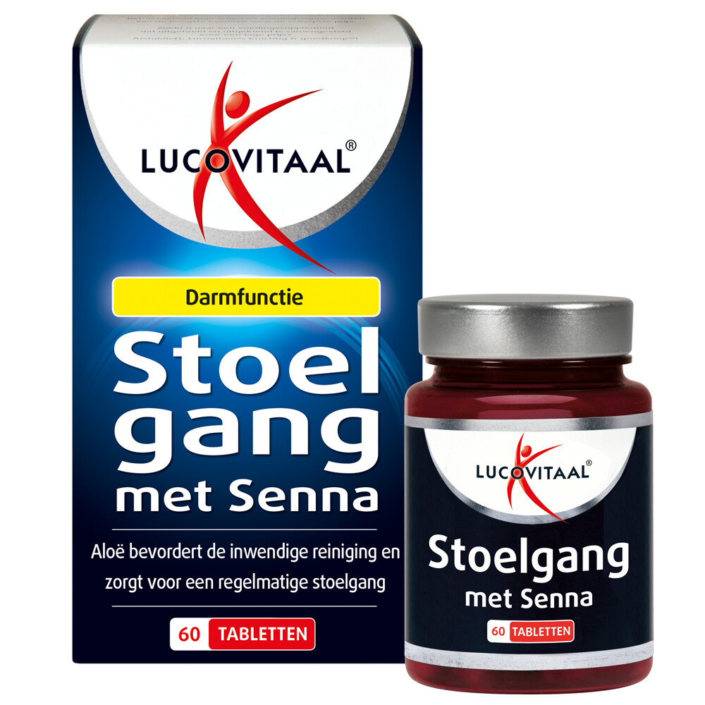 2x Lucovitaal Stoelgang met Senna60 tabletten