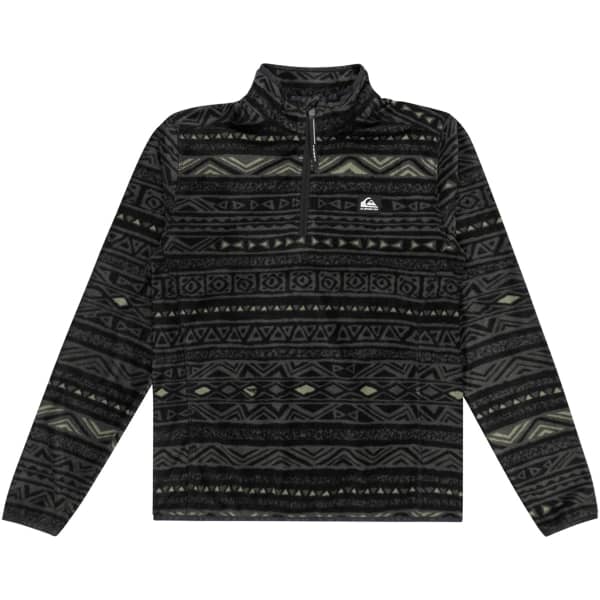 Sweat polaire QUIKSILVER AKER HZ FLEECE TRIBAL HERITAGE LAYER TRIBAL HERITAGE LAYER BLACK