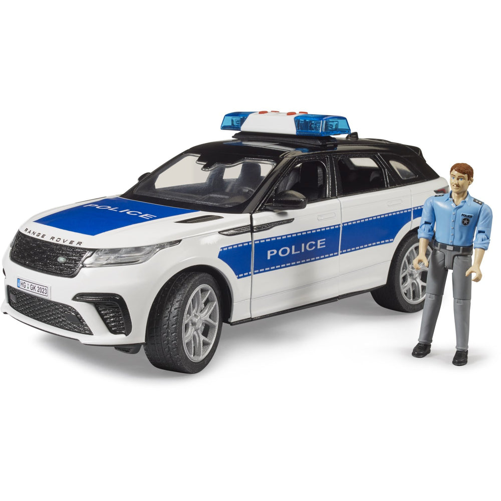 Køb Bruder Range Rover Velar Police vehicle with policeman