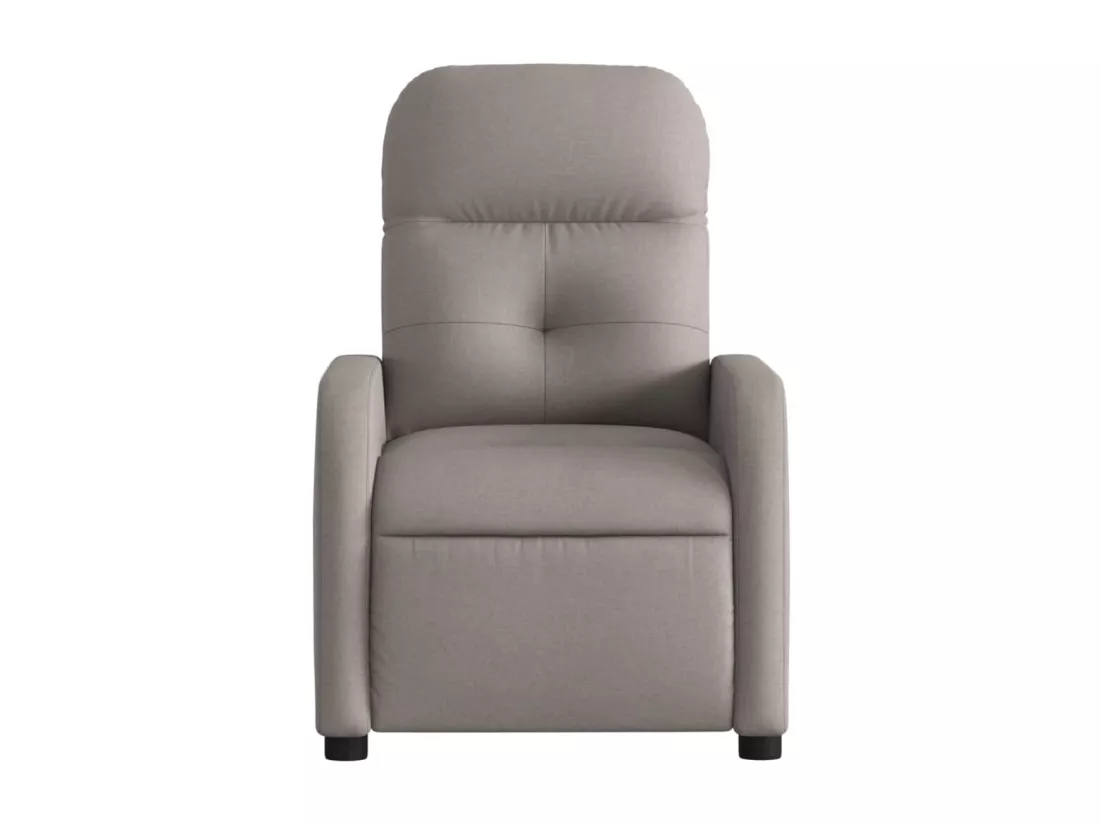 Fauteuil inclinable Taupe Tissu