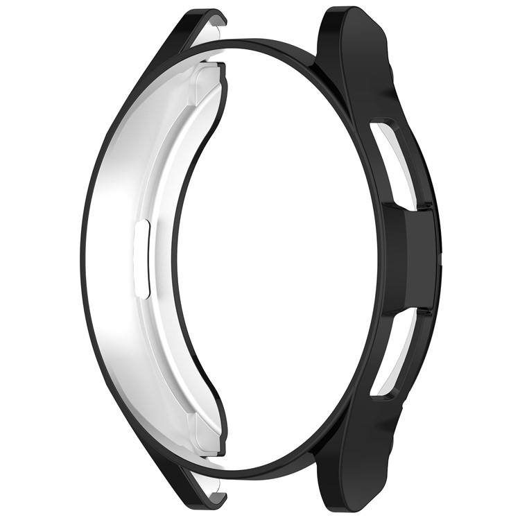 Samsung Galaxy Watch 6 Classic (47mm) Galvanisierte Gummi Bumper Hülle - Schwarz
