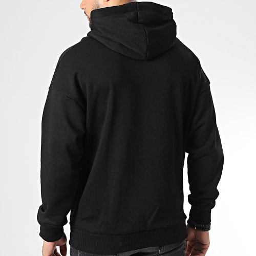 Sweat Capuche LL696 Noir Réfléchissant
