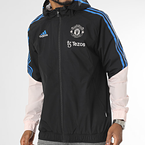 Veste Zippée Capuche MUFC HT4288 Noir