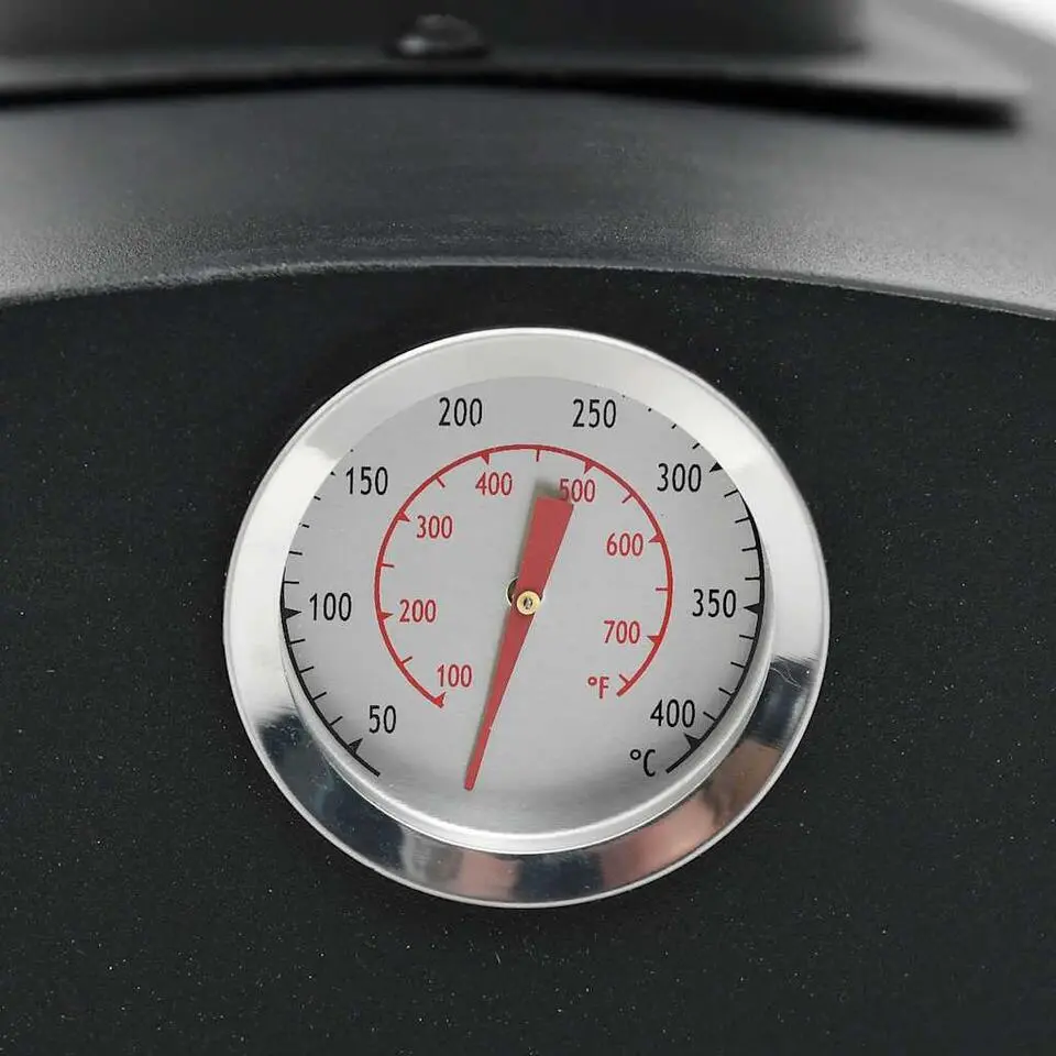 vidaXL - Barbecue - Zwart - Staal
