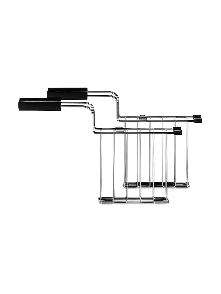 ALESSI Sandwichzange TORU Edelstahl  silber