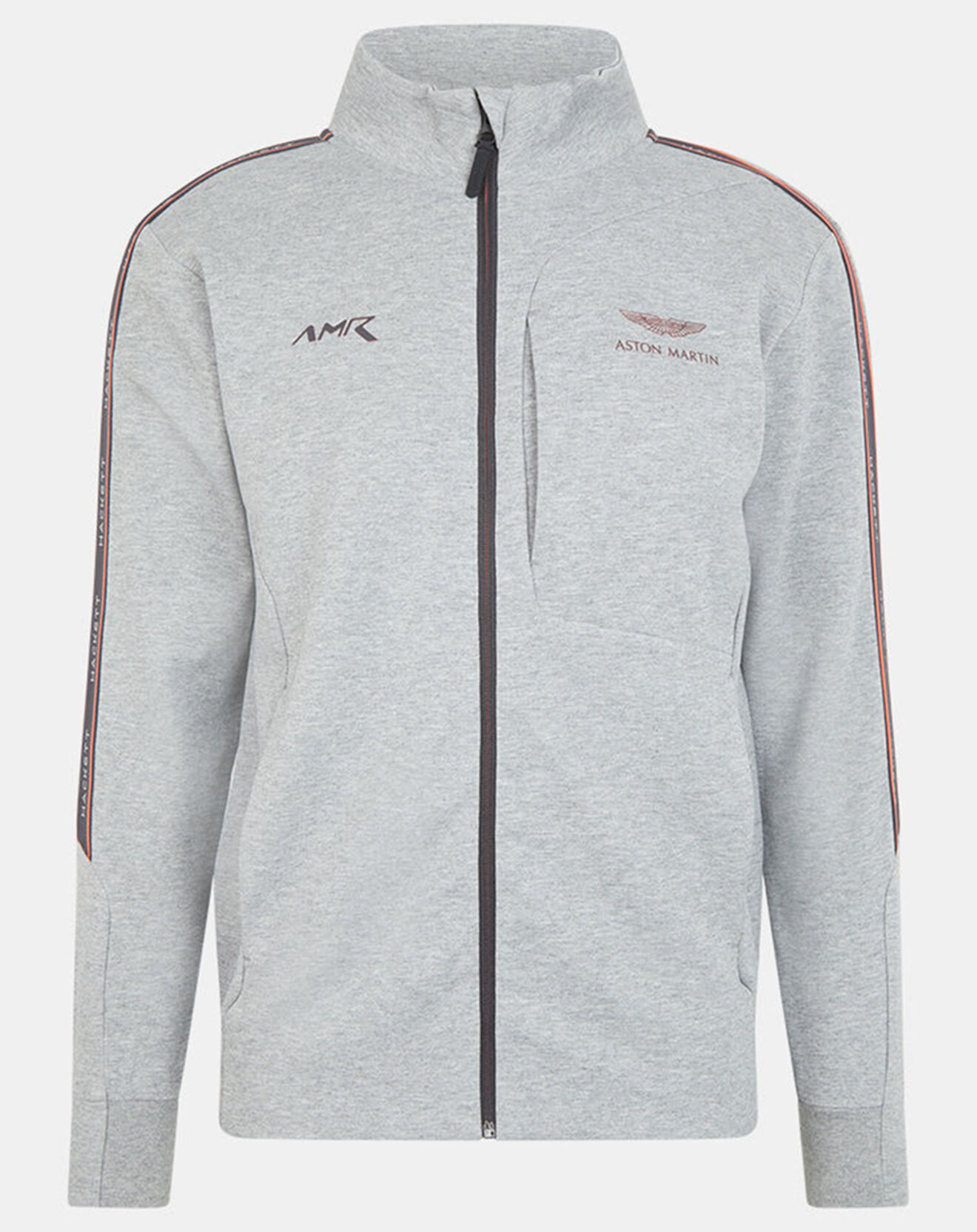 Hackett London Sweat Galon Aston Martin Racing gris chiné