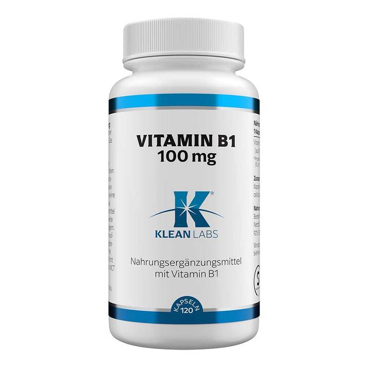 Vitamin B1 100 mg Kapseln, 120 St