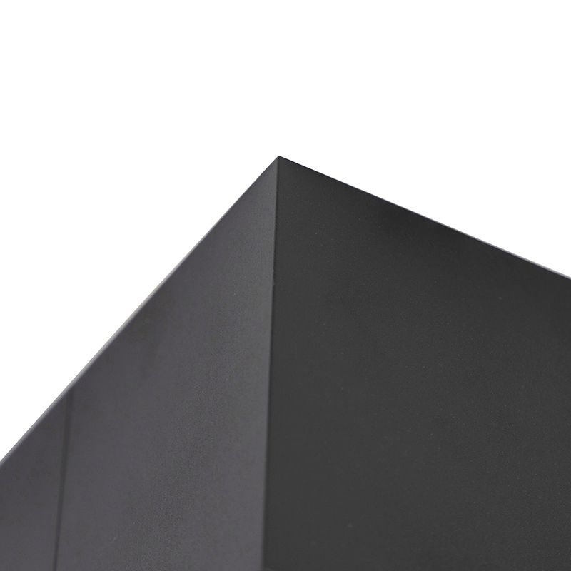 Design spot zwart 2-lichts - Qubo Honey