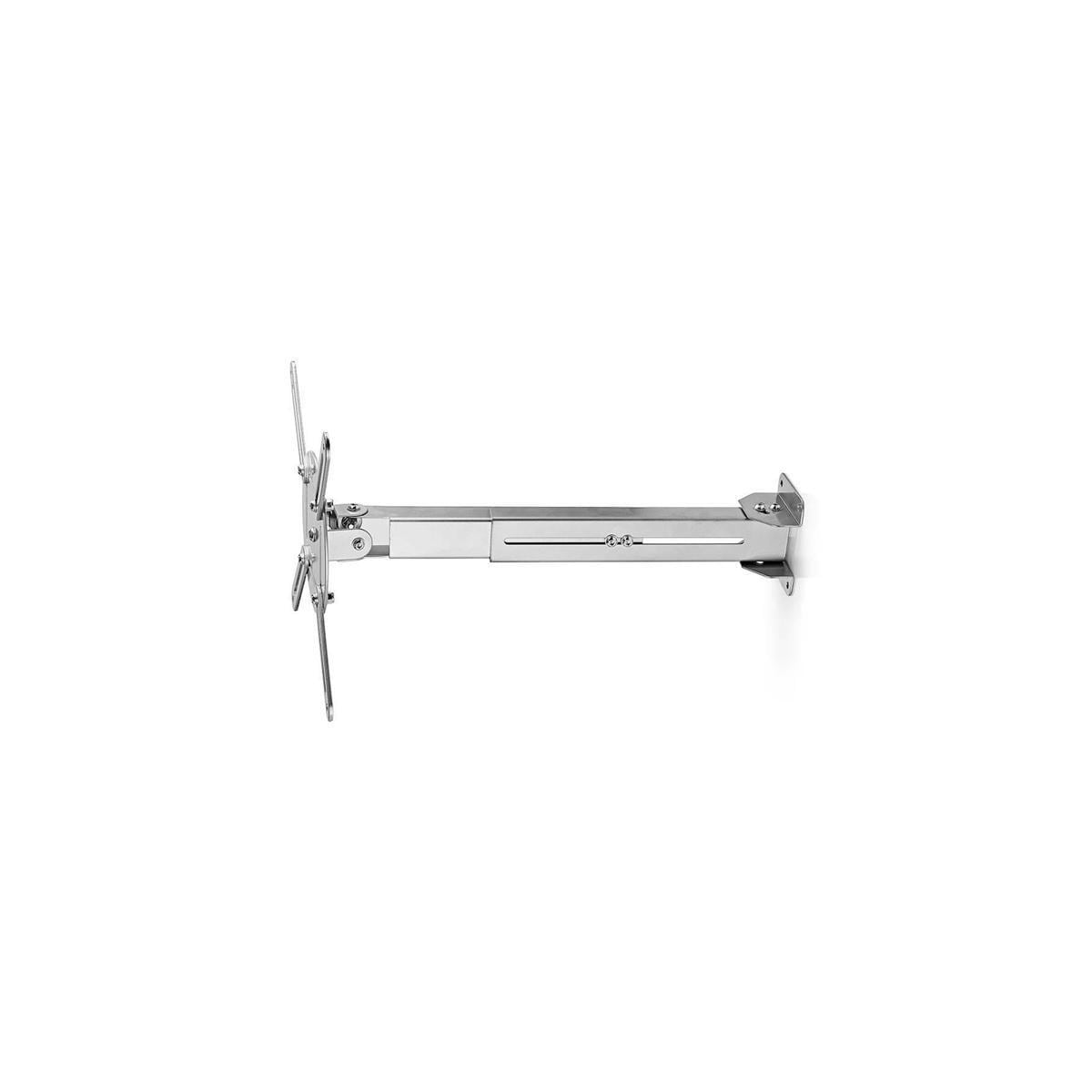 Nedis projektor Mount | Fullbevegelig | 10 kg | Roterbar | Tiltbar | Stål | Sølv