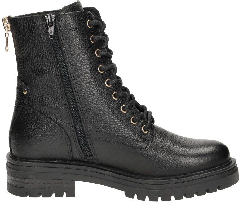 Sub55 Veterschoenen Hoog zwart