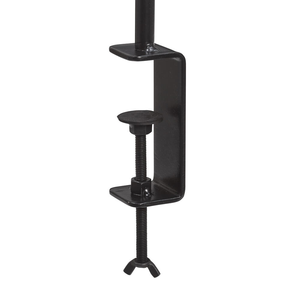 Tafelklem - 140-250x90 cm - Uitschuifbaar - Zwart
