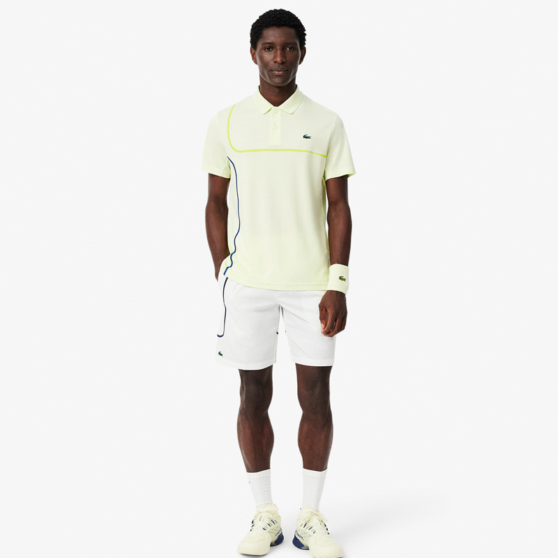 Short tennis Lacoste Taffetas Diamante blanc