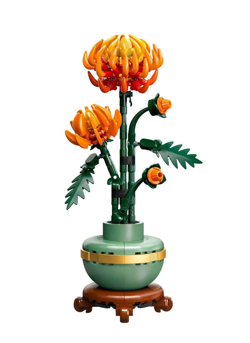 Heel erg leuk om deze prachtige chrysant te makenChrysant Bouwpakket voor Volwassenen uit de Botanical Collection 10368 Icons