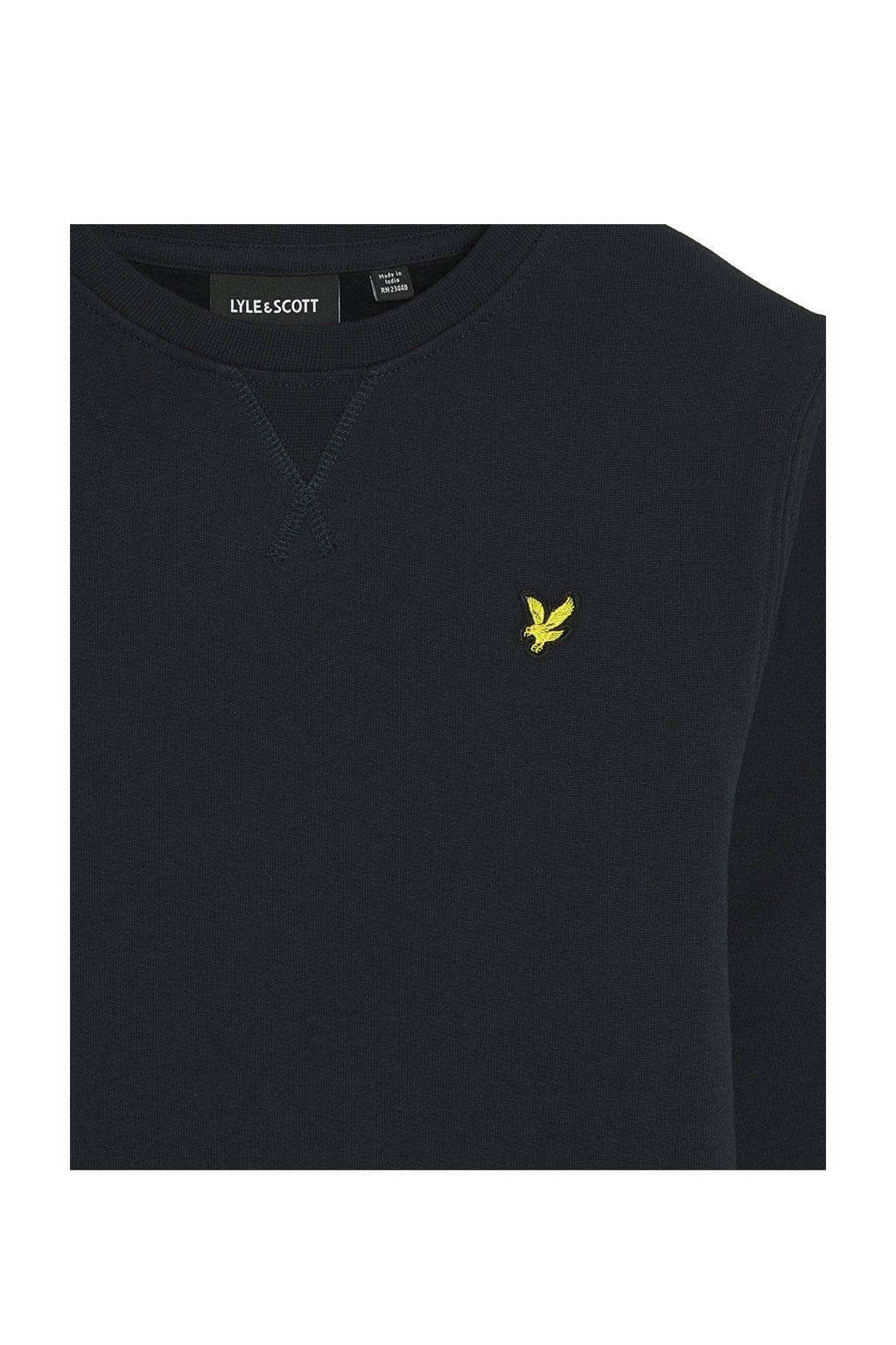 Lyle & Scott sweater donkerblauw