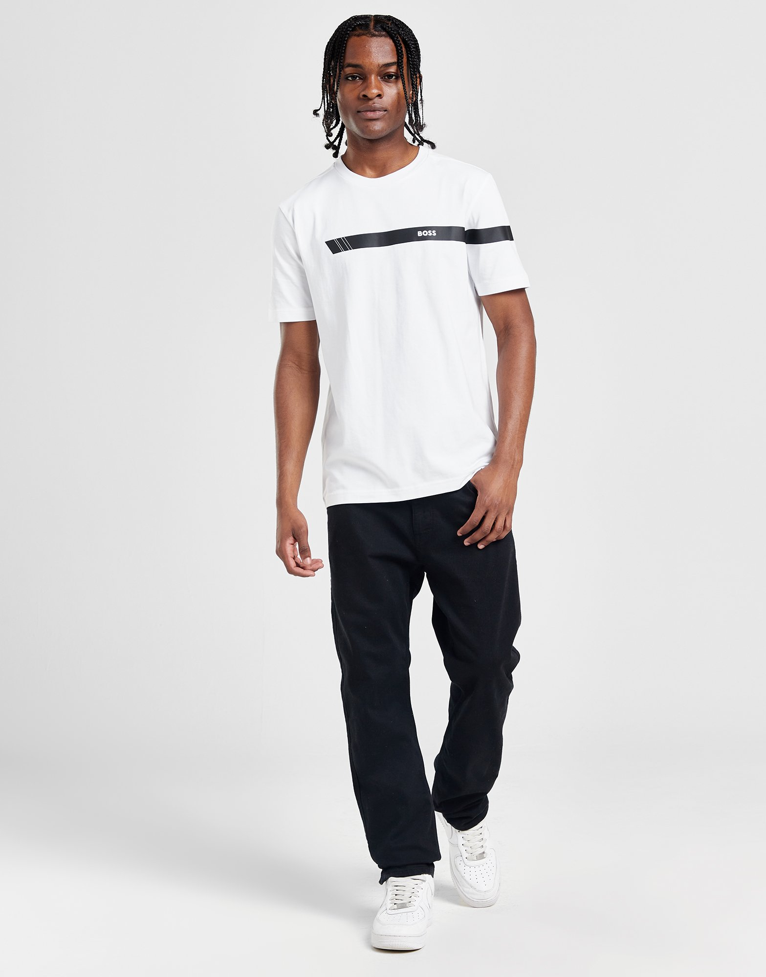 BOSS T-shirt Stripe Homme