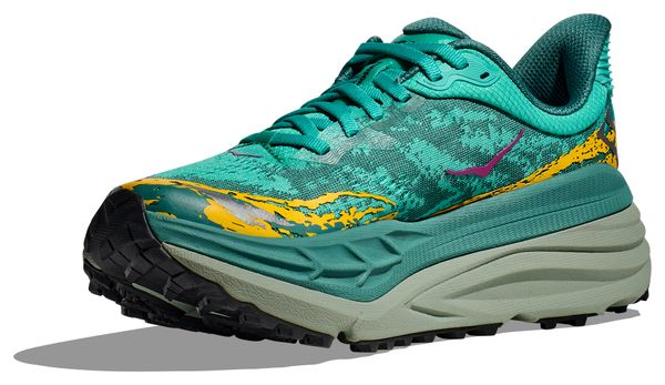 Chaussures Trail Hoka Stinson 7 Bleu Femme