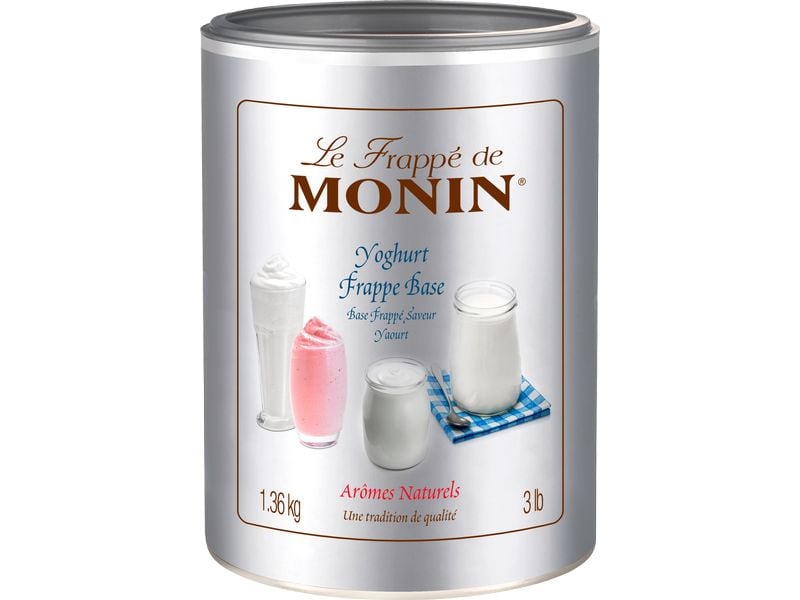 Monin Frappé Joghurt 1.36 kg Powder Für leckere Smoothies mit Frappé Joghurt
