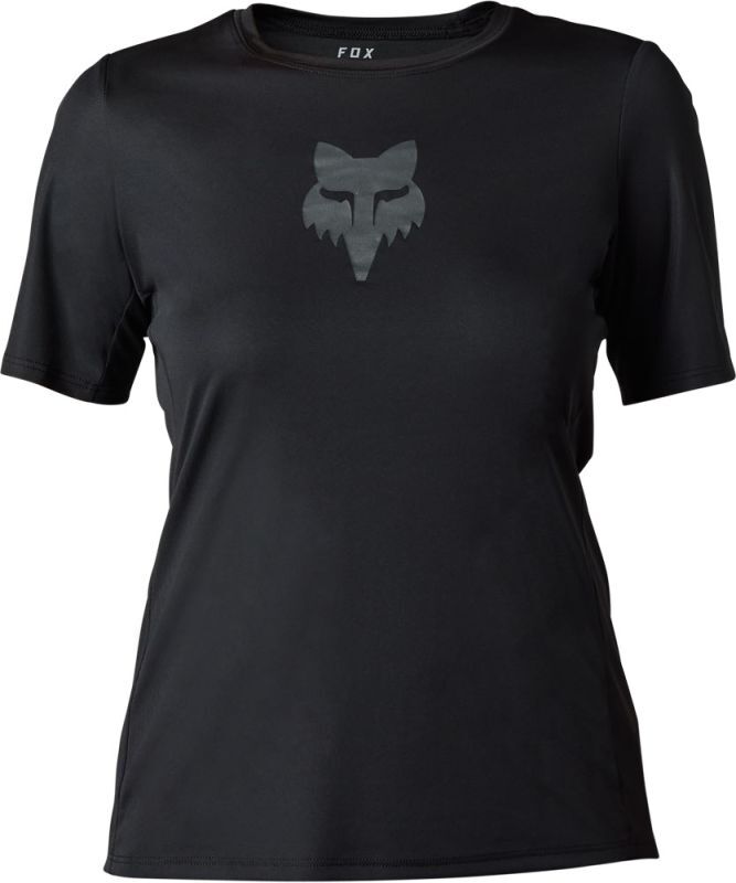 Fox Ranger MTB Fietsshirt Korte Mouwen Zwart/Grijs/Zwart Dames