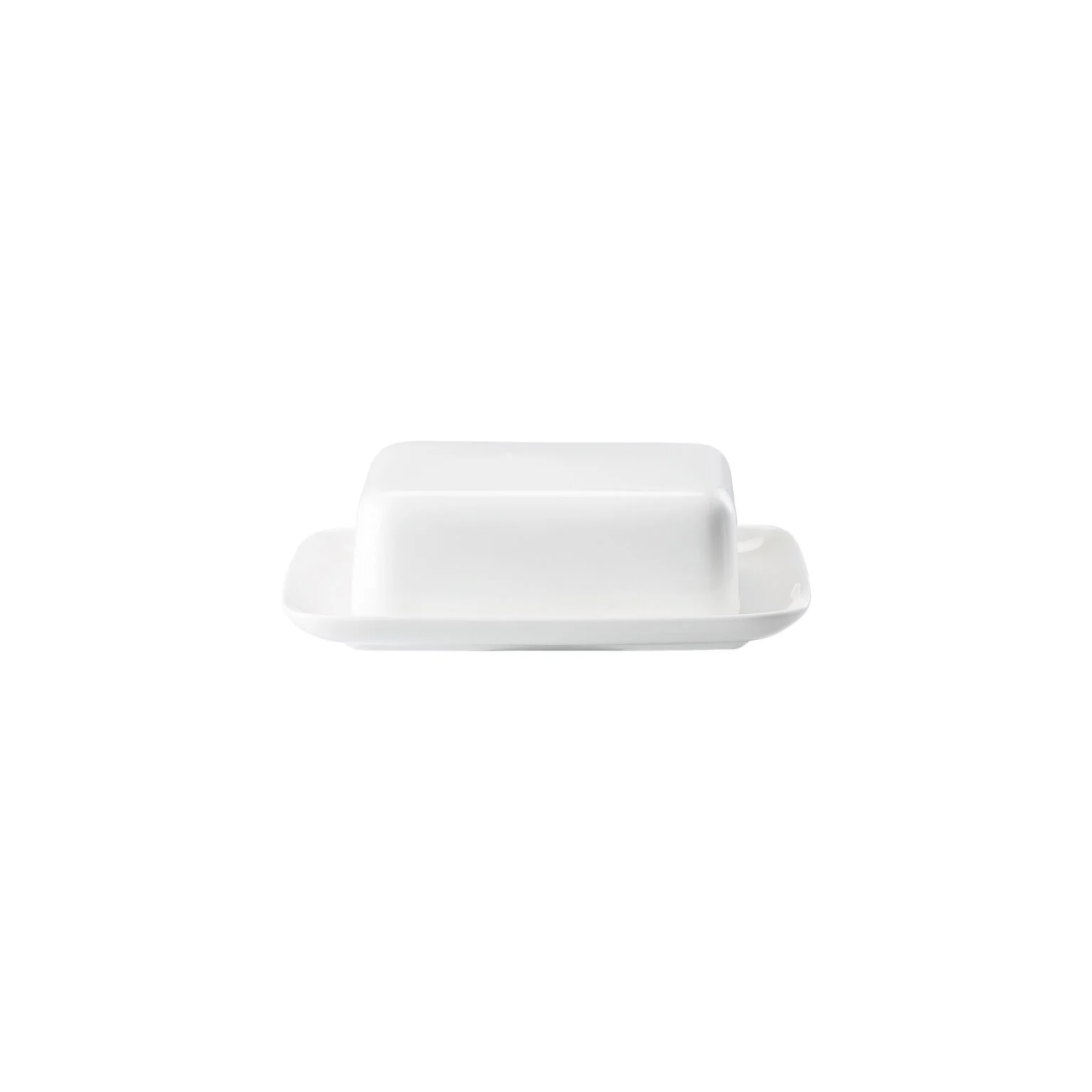 Jade Bone China Weiss Butterdose 250 g