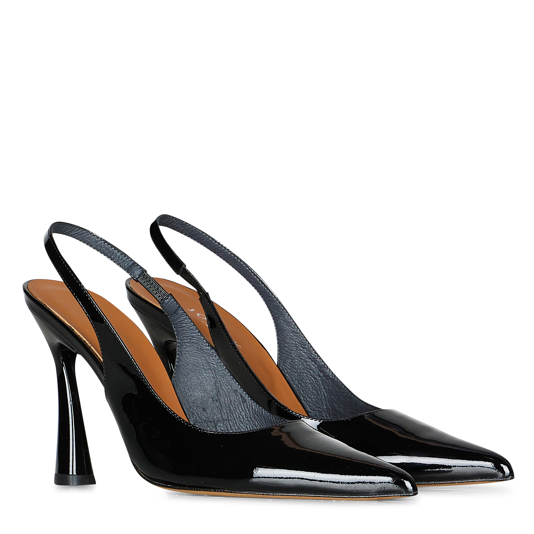 DRESSY - Escarpins en cuir verni | Noir
