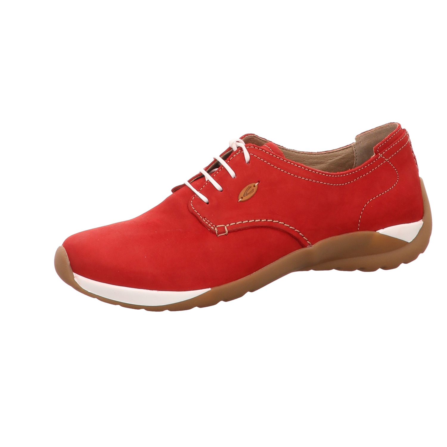 Camel Damen-Sneaker Nubuk rot rot