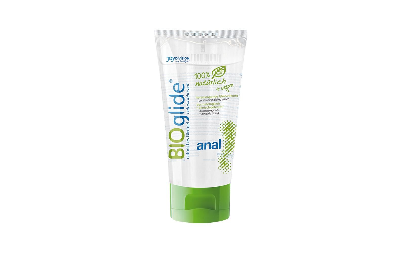 Gleitgel Bioglide Anal 80 mlBio-zertifiziertes Gleitmittel für Analverkehr