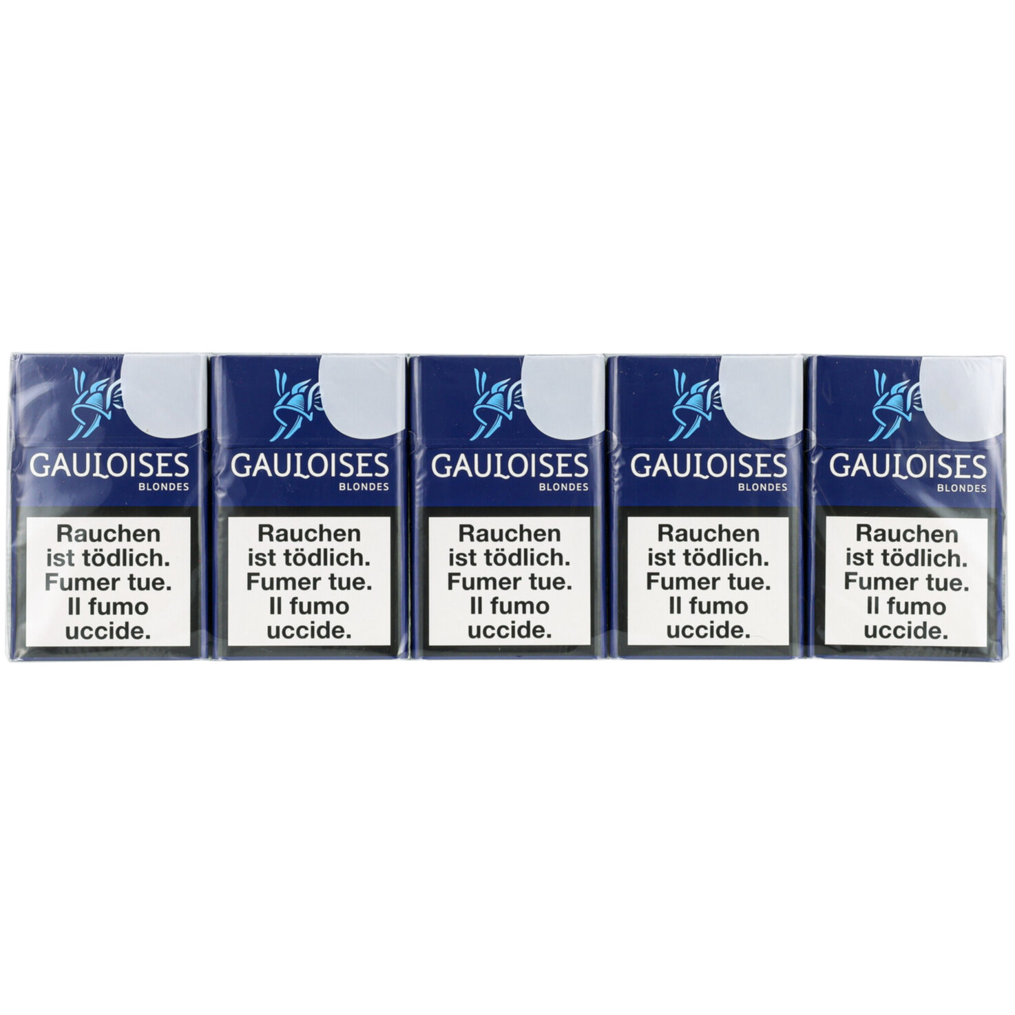 Gauloises Zigaretten Blondes Bleue Box Stange