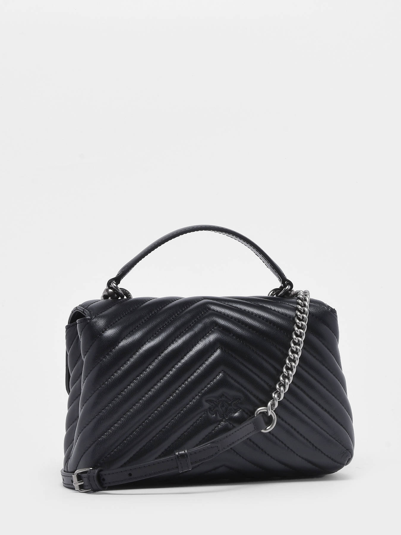 Sac bandoulire Love bag quilt cuir PINKO