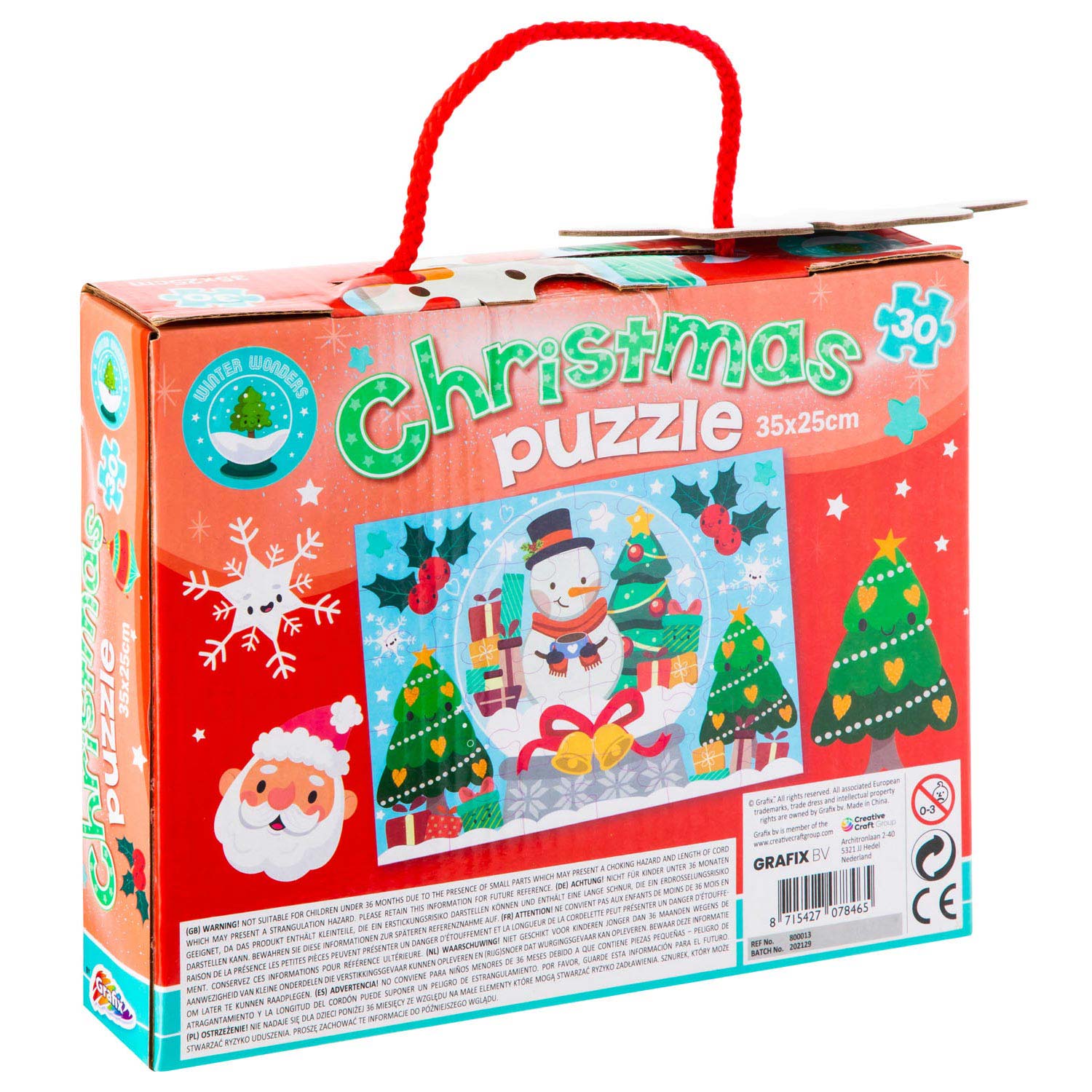Kerstpuzzel, 30st.