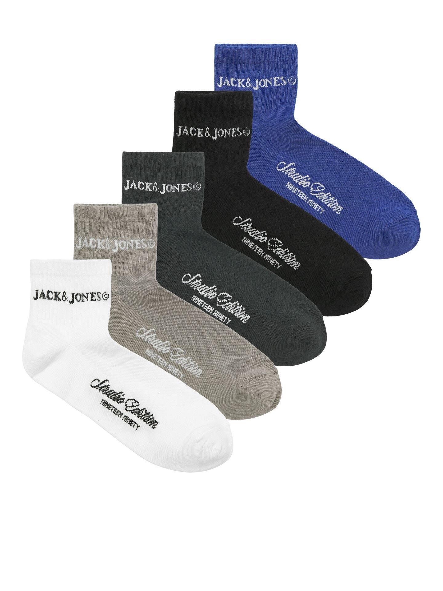 Jay Short Tennis Socks 5-Pack Junior