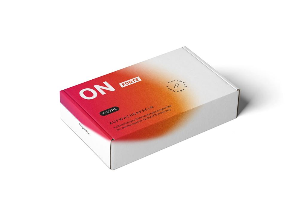 B SYNC ON ON FORTE Aufwach-Kapseln Kaps Blist 20 Stk