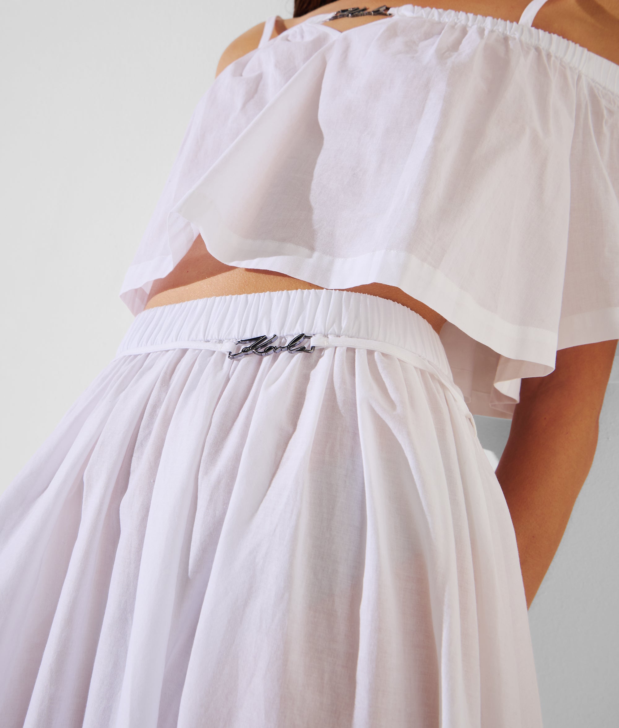 K/Signature beachwear maxi rok