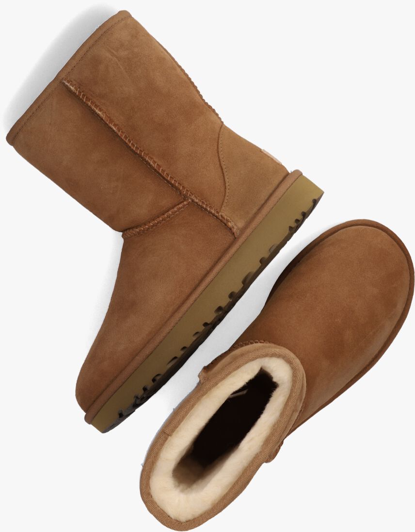 camel ugg vachtlaarzen classic short ii