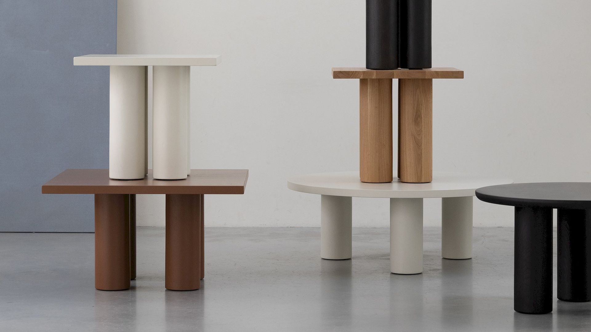Studio HENK   Pillar Rond Salontafel