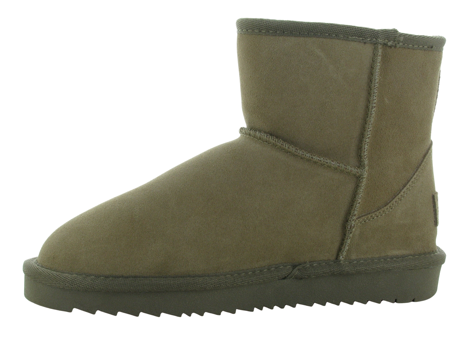 Esprit-100EK1W335 Cuir Velours Taupe