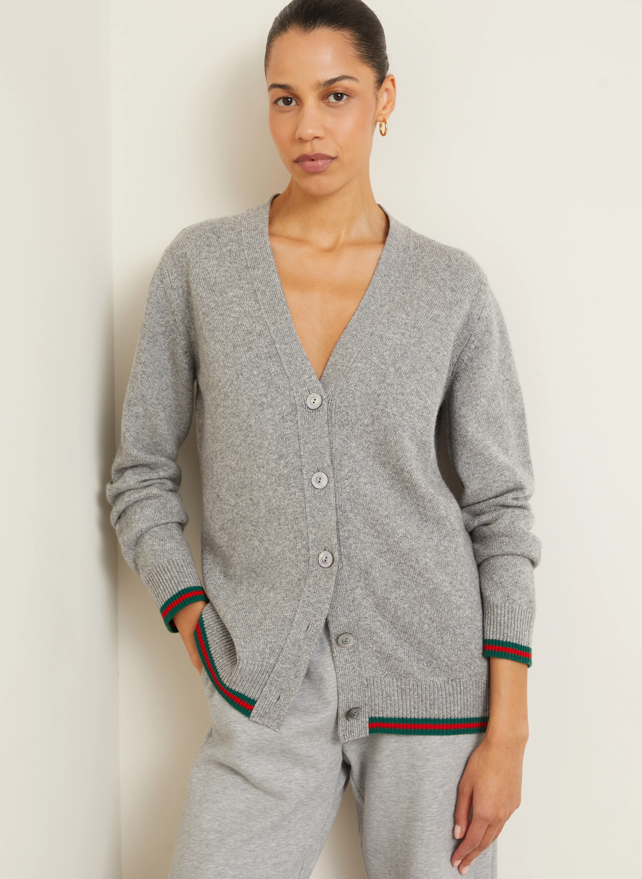 GUCCI Strickjacke mit Cashmere