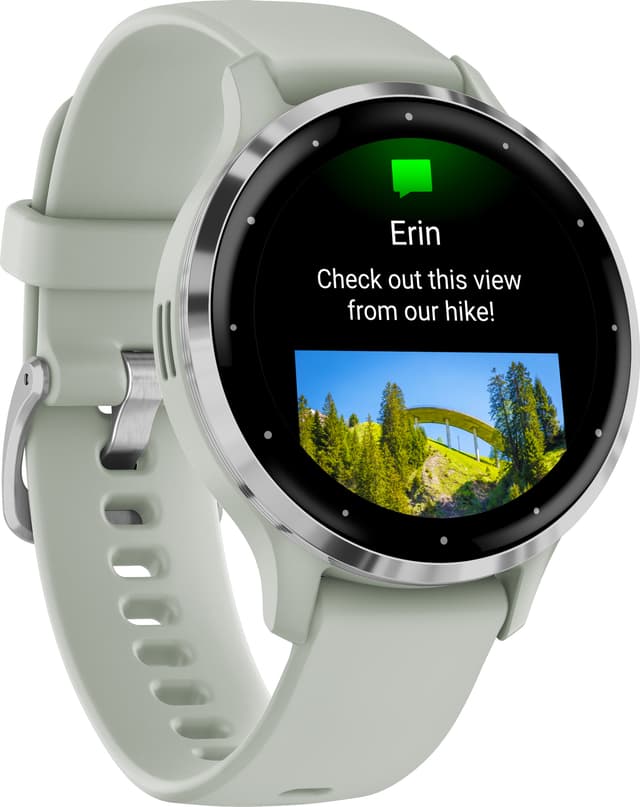 Garmin Venu 3S smartwatch (grågrøn)