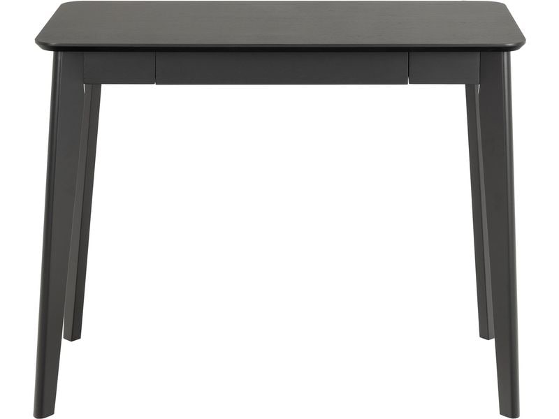 AC Design Tisch Roxby, Eiche, Schwarz Schreibtisch mit Stauraum im skandinavischen Stil