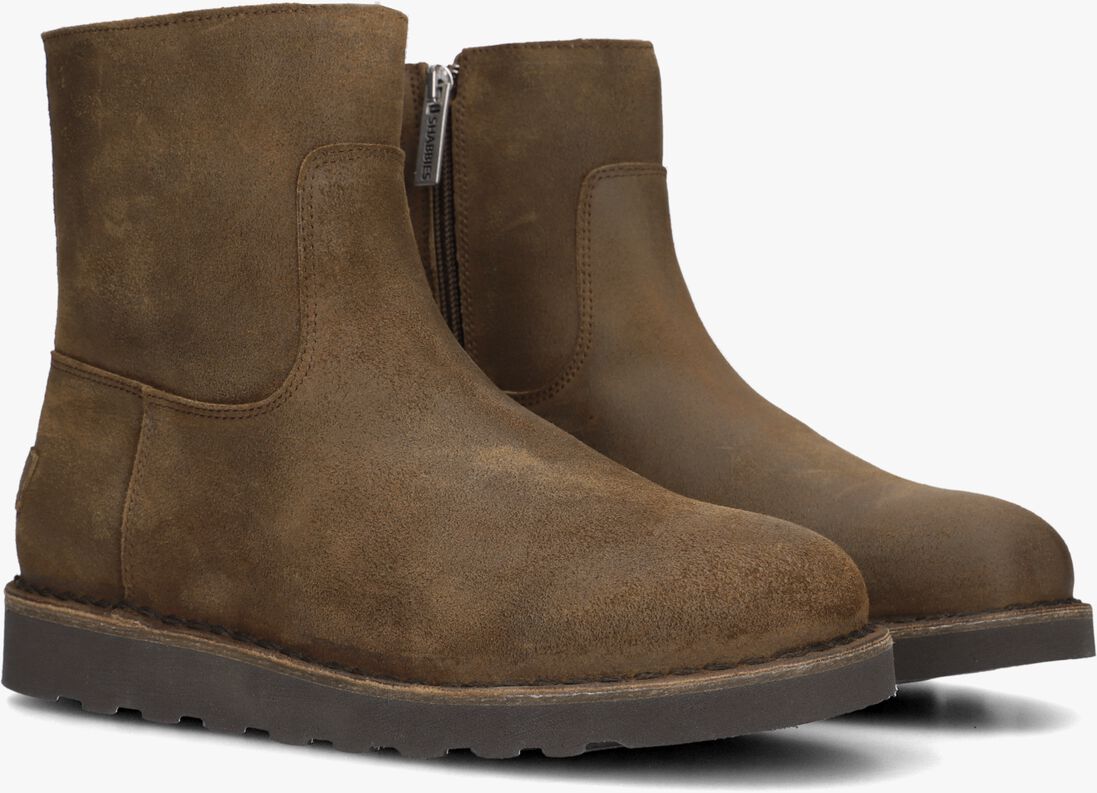 bruine shabbies enkellaarsjes palissa mia zip