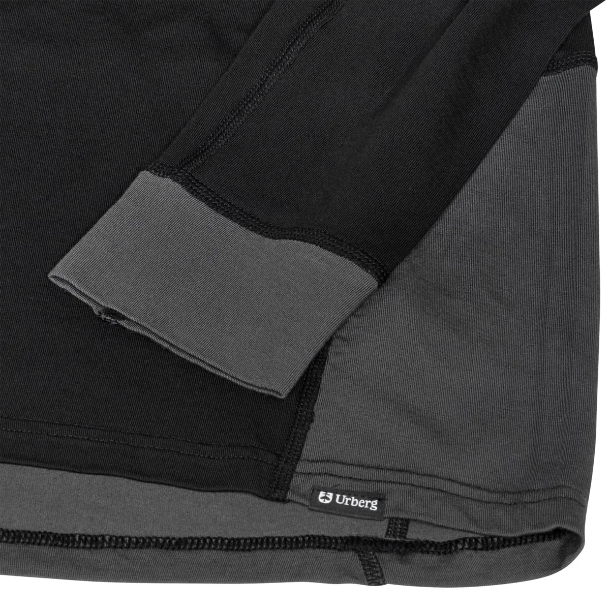 Urberg Men's Tree Base Layer Top Black Beauty