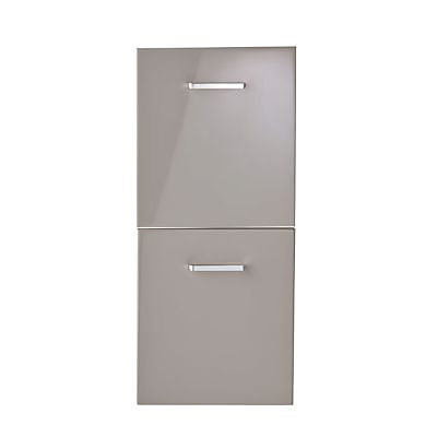 Façade meuble sous vasque taupe Cooke&Lewis Waneta 32,7 cm, lot de 2