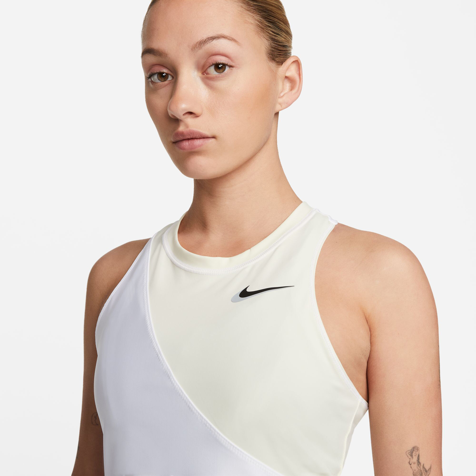 Nike Court Dri-Fit Slam NT PS Débardeur Tank Top Femmes - Crème , Blanc
