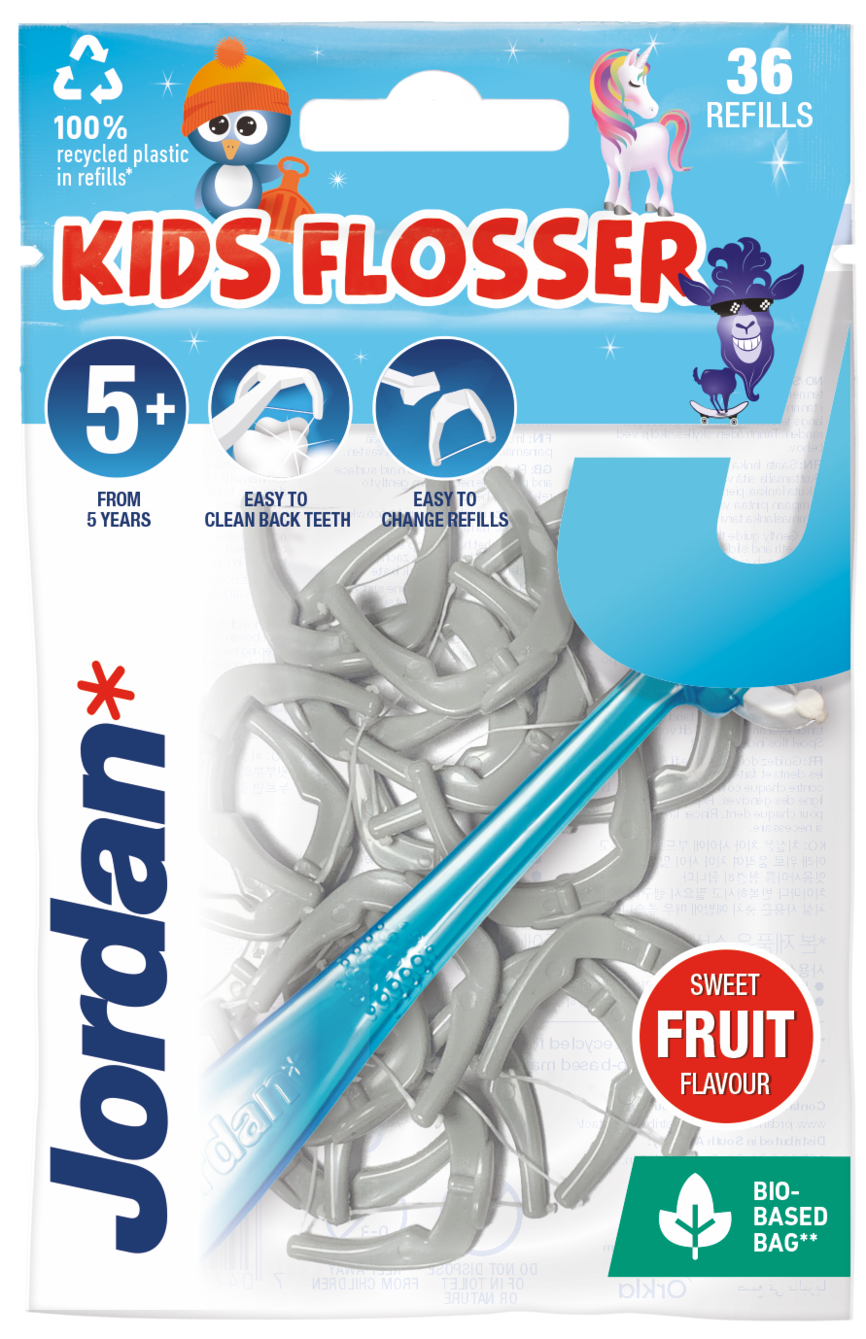 Jordan Kids Flosser​ fra 5 år 36 stk