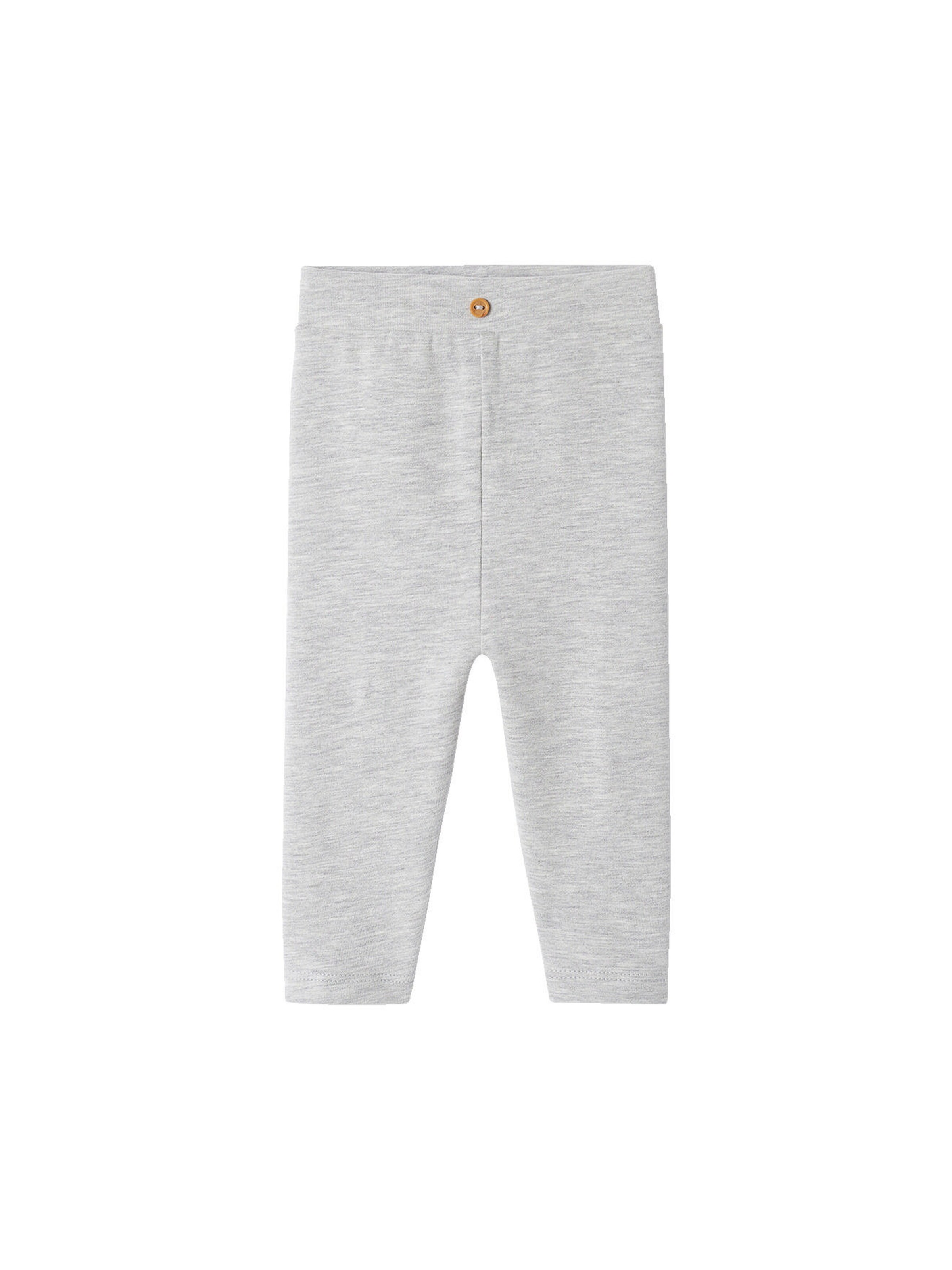 Vertbaudet Baby Leggings, Bio-Baumwolle grau meliert