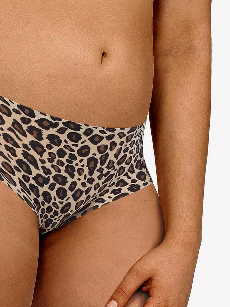 CHANTELLE Pants SOFTSTRETCH leopard nude braun